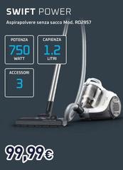 Rowenta - Swift Power Aspirapolvere Senza Sacco Mod. RO2957