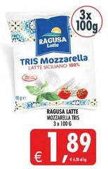 Ragusa latte - Mozzarella Tris