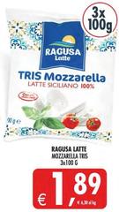 Ragusa latte - Mozzarella Tris
