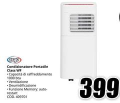 Argo - Condizionatore Portatile Class WF