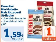 Fiorentini - Mini Gallette Mais Riccoperti S/Glutine