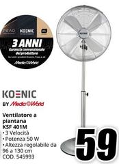 Peaq - Ventilatore A Pintana KSF 401M