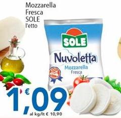 Sole - Mozzarella Fresca
