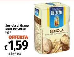 De Cecco - Semola Di Grano Duro