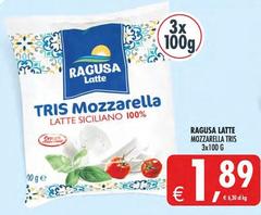 Ragusa latte - Mozzarella Tris