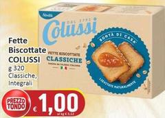 Colussi - Fette Biscottate