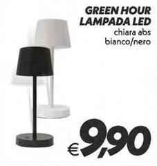 Green - Hour Lampada Led