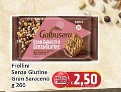 Galbusera - Frollini Senza Glutine Gran Saraceno