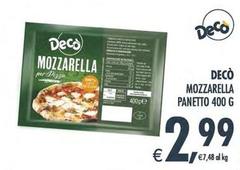 Deco - Mozzarella Panetto