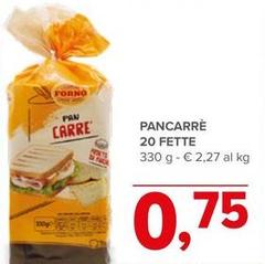 Pancarrè 20 Fette