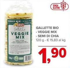 Brio - Gallette Bio Veggie Mix/Semi Di Chia