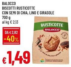 Balocco - Biscotti Rusticotte Con Semi Di Chia, Lino E Girasole
