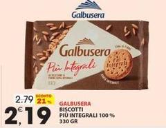 Galbusera - Biscotti Più Integrali