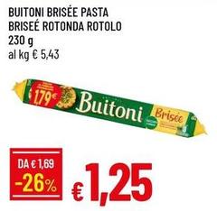 Buitoni - Brisee Pasta Brisée Rotonda Rotolo
