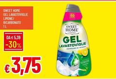 Sweet Home - Gel Lavastoviglie Limone/ Bicarbonato