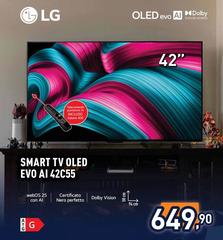 LG - Smart Tv Oled Evo Ai 42C55