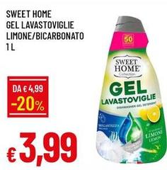 Sweet Home - Gel Lavastoviglie Limone