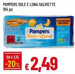 Pampers - Sole E Luna Salviette