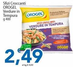 Orogel - Sfizi Croccanti Verdure In Tempura