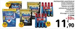 Finish - Pastiglie Per Lavastoviglie Powerall