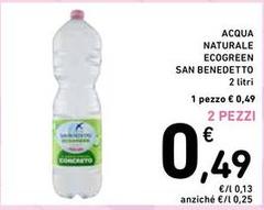 San Benedetto - Acqua Naturale Ecogreen