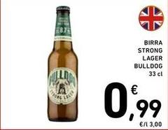 Bulldog - Birra Strong Lager