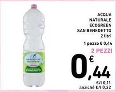 San Benedetto - Acqua Naturale Ecogreen