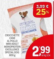 Monge - Crocchette Cane Al Pollo Mini Adult Monoprotein Excellence Special Dog