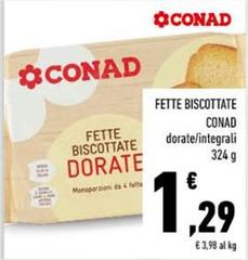 Conad - Fette Biscottate