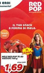 Pop - Mele Red  75-80 Vassoio