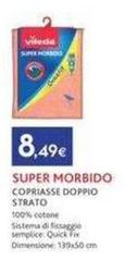 Vileda - Super Morbido Copriasse Doppio Strato