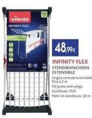 Vileda - Infinity Flex Stendibiancheria Estensibile