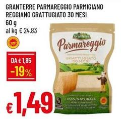 Granterre - Parmareggio Parmigiano Reggiano Grattugiato 30 Mesi