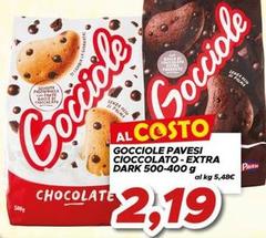 Pavesi - Gocciole Cioccolato-Extra Dark