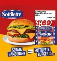 Sottilette -  Burger Cheddar