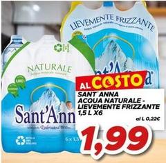 Sant'anna - Acqua Naturale-lievemente Frizzante
