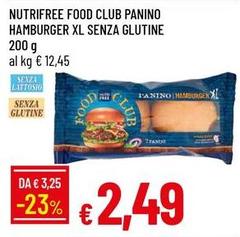Nutrifree -  Food Club Panino Hamburger Xl Senza Glutine