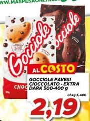 Pavesi - Gocciole Cioccolato-Extra Dark