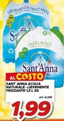 Sant'anna - Acqua Naturale-lievemente Frizzante