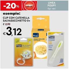 Poupy - Clip Con Catenella Salvasucchetto 0+
