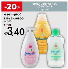 Johnson's Baby - Linea Detergenza Johnson's