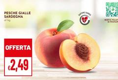 Pesche Gialle Sardegna
