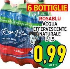 Blu - Rosablu Acqua Effervescente Naturale