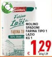 Molino spadoni - Farina Tipo 1 Lazio