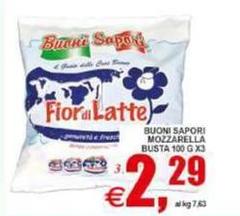 Sapori - Buoni Mozzarella Busta