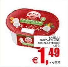 Sabelli - Mozzarelline Senza Lattosio