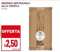 Grissini Artigianali Alla Crusca