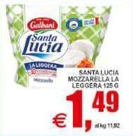 Galbani - Santa Lucia Mozzarella La Leggera