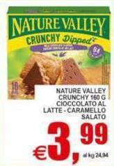 Nature valley - Crunchy Cioccolato Al Latte-caramelo Salato