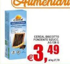 Cereal - Biscotto Fondente